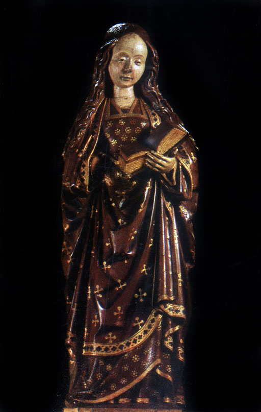 Niederländischer Bildhauer. (tätig im 16. Jh. in Mecheln). Madonna. Um 1520-1525