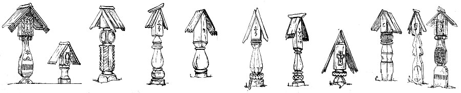 Типы голубцов XVIII-XIX веков